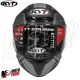 MF6044 Casco Integrale KYT TT Course Tourist Matt Cool Grey Grigio / Nero Opaco