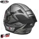 MF6044 Casco Integrale KYT TT Course Tourist Matt Cool Grey Grigio / Nero Opaco