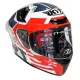MF6045 Casco Integrale KYT TT Course Fuselange Red Rosso / Bianco / Blu