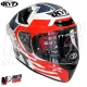 MF6045 Casco Integrale KYT TT Course Fuselange Red Rosso / Bianco / Blu
