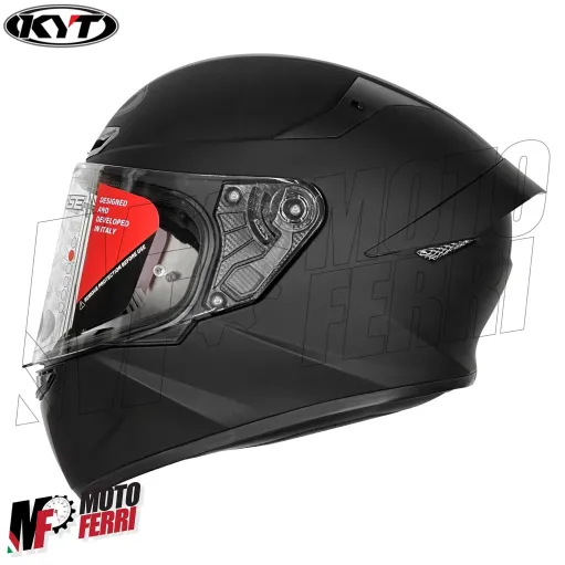MF6046 Casco Integrale KYT TT Course Matt Black Nero Opaco