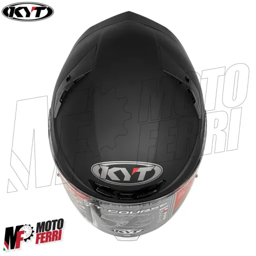 MF6046 Casco Integrale KYT TT Course Matt Black Nero Opaco