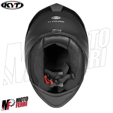MF6046 Casco Integrale KYT TT Course Matt Black Nero Opaco
