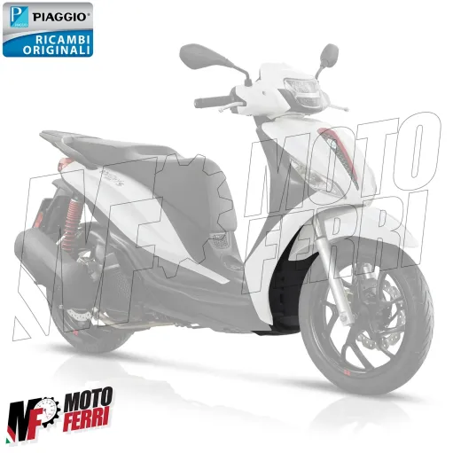 MF6047 Carena Passaruota Anteriore Originale Piaggio Medley 125 150 (2020/2024)