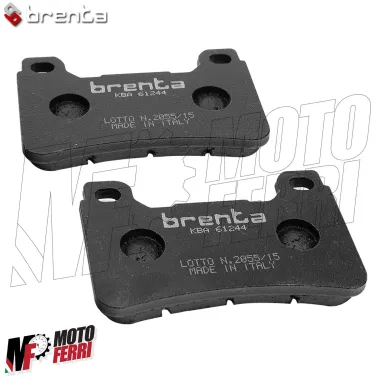 MF6048 Pastiglie Anteriori Organiche Brenta Honda VFR 800 F dal 2014 al 2016