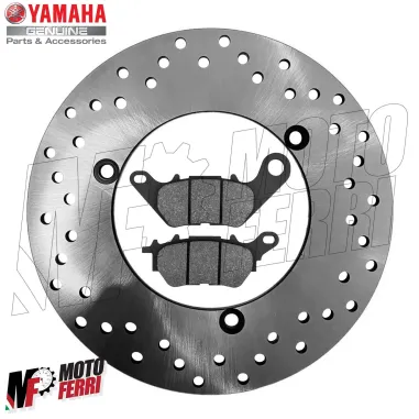 MF6051 Disco Pastiglie Freno Posteriori Originali Yamaha XMax 125 300 2017/2022