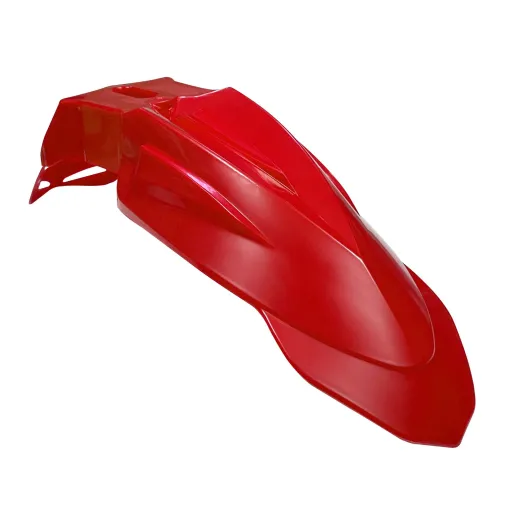 MF6057 Parafango Anteriore Rosso Universale per Cross Motard Enduro Supermoto