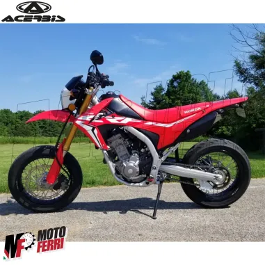 MF6057 Parafango Anteriore Rosso Universale per Cross Motard Enduro Supermoto