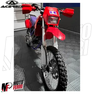 MF6057 Parafango Anteriore Rosso Universale per Cross Motard Enduro Supermoto