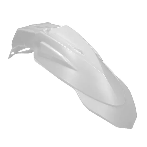 MF6059 Parafango Anteriore Bianco Universale per Cross Motard Enduro Supermoto