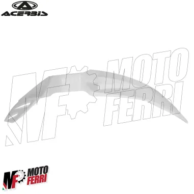 MF6059 Parafango Anteriore Bianco Universale per Cross Motard Enduro Supermoto