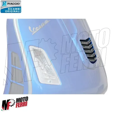 MF6062 Fregio Cromato Nasello Anteriore Originale Vespa GTS 125 300 (2010/2016)