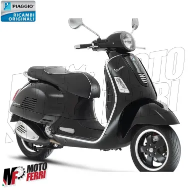 MF6062 Fregio Cromato Nasello Anteriore Originale Vespa GTS 125 300 (2010/2016)