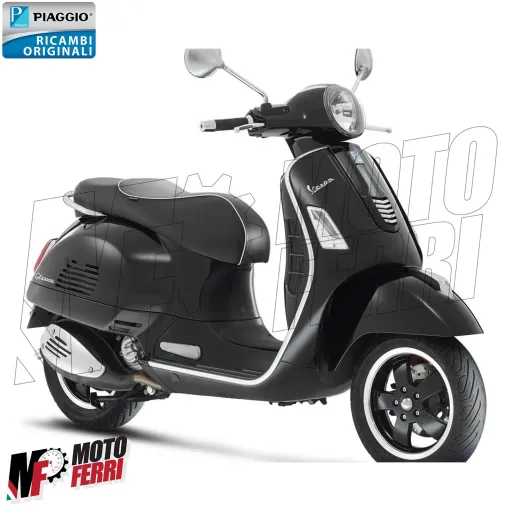 MF6062 Fregio Cromato Nasello Anteriore Originale Vespa GTS 125 300 (2010/2016)