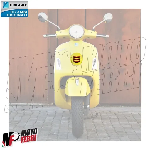 MF6063 Fregio Rosso Nasello Anteriore Originale Vespa GTS 125 300 mod 2016 / 2018