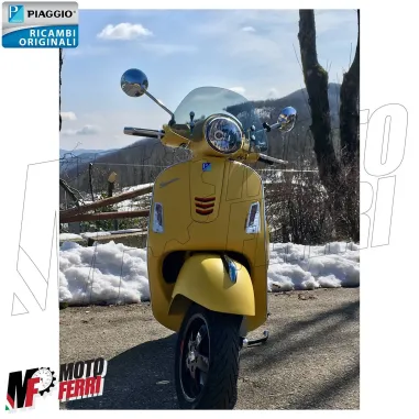 MF6063 Fregio Rosso Nasello Anteriore Originale Vespa GTS 125 300 mod 2016 / 2018