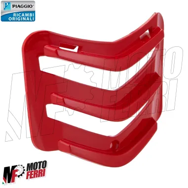 MF6063 Fregio Rosso Nasello Anteriore Originale Vespa GTS 125 300 mod 2016 / 2018