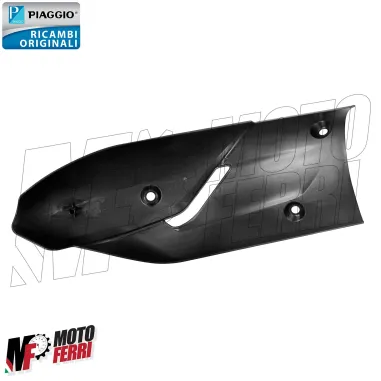 MF6068 Protezione Marmitta Nera Originale Piaggio Beverly 300 HPE 2021 / 2024