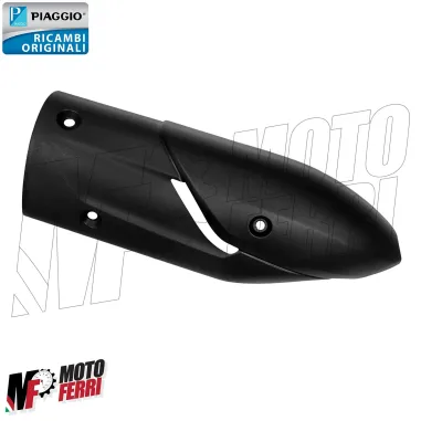 MF6068 Protezione Marmitta Nera Originale Piaggio Beverly 300 HPE 2021 / 2024