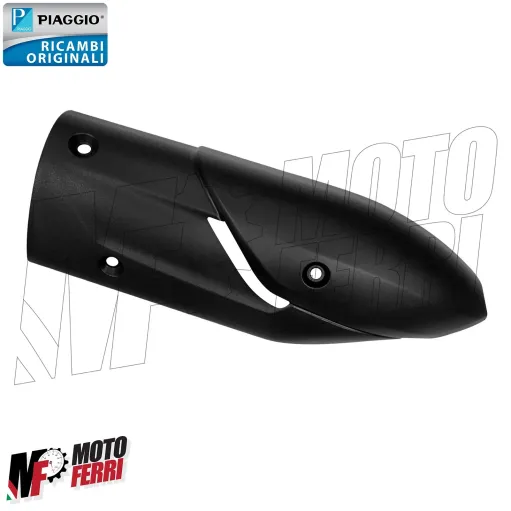 MF6068 Protezione Marmitta Nera Originale Piaggio Beverly 300 HPE 2021 / 2024