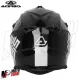 MF6070 Casco Acerbis Linear 22.06 Moto Cross Enduro Motard Bianco / Nero Lucido