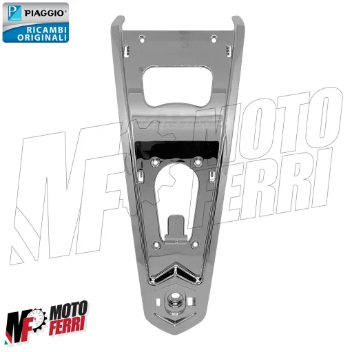MF6076 Calandra Anteriore Cromata Originale Piaggio Liberty 50 125 MOC 2009/2012