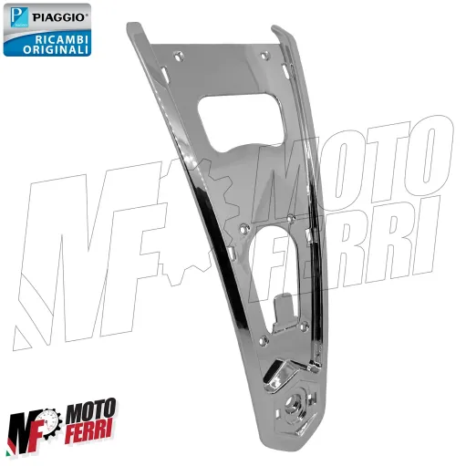 MF6076 Calandra Anteriore Cromata Originale Piaggio Liberty 50 125 MOC 2009/2012