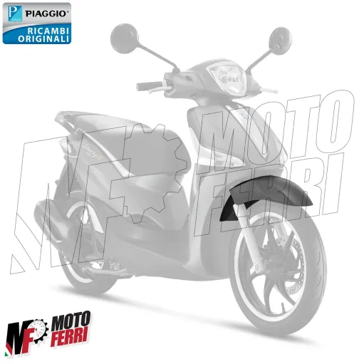 MF6078 Parafango Anteriore Grezzo Piaggio Liberty 50 125 150 iGet 2015 / 2024