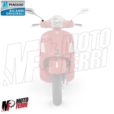 MF6087 Specchietto Destro Cromato Originale Vespa GTS 125 300 HPE - 2023 2024