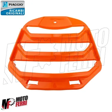 MF6091 Fregio Arancione Nasello Anteriore Originale Vespa GTS 125 300 2023 / 2024