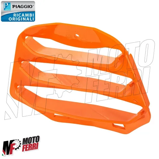MF6091 Fregio Arancione Nasello Anteriore Originale Vespa GTS 125 300 2023 / 2024