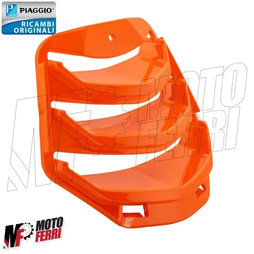 MF6091 Fregio Arancione Nasello Anteriore Originale Vespa GTS 125 300 2023 / 2024