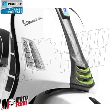 Fregio Verde Nasello Originale Vespa GTS 125 300 Super Tech dal 2023