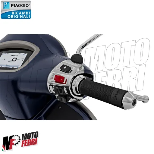 MF6095 Manopole Manicotti Nero Originali Piaggio Vespa GTS 125 300 HPE da 2023
