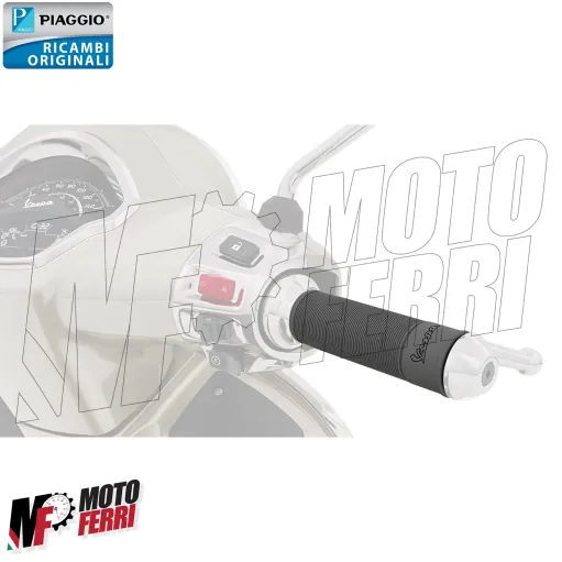 MF6096 Manopole Manicotti Grigio Originali Piaggio Vespa GTS 125 300 HPE da 2023