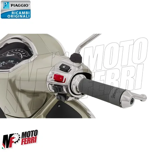 MF6096 Manopole Manicotti Grigio Originali Piaggio Vespa GTS 125 300 HPE da 2023