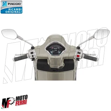 MF6096 Manopole Manicotti Grigio Originali Piaggio Vespa GTS 125 300 HPE da 2023