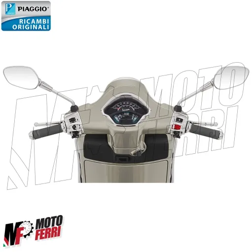 MF6096 Manopole Manicotti Grigio Originali Piaggio Vespa GTS 125 300 HPE da 2023
