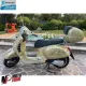 MF6100 Cuscino Pelle Grigia Bauletto Originale Vespa GTS 75th Anniversario 2021
