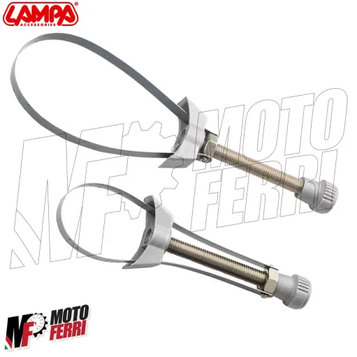 MF6101 Chiave Filtro Olio Motore Regolabile a Nastro Auto Camper Moto Scooter