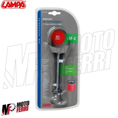 MF6101 Chiave Filtro Olio Motore Regolabile a Nastro Auto Camper Moto Scooter