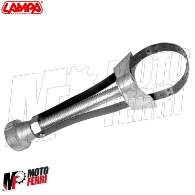 MF6101 Chiave Filtro Olio Motore Regolabile a Nastro Auto Camper Moto Scooter