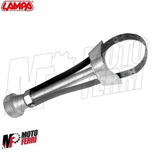 MF6101 Chiave Filtro Olio Motore Regolabile a Nastro Auto Camper Moto Scooter