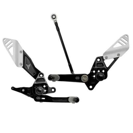 MF6105 Kit Pedane Arretrate Racing Gilles Originale Yamaha MT-07 mod 2018 / 2024