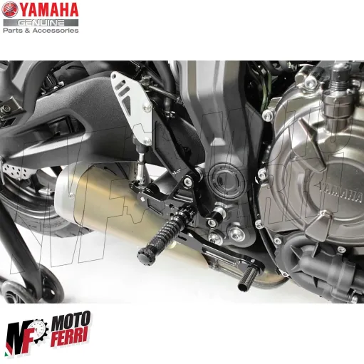 MF6105 Kit Pedane Arretrate Racing Gilles Originale Yamaha MT-07 mod 2018 / 2024