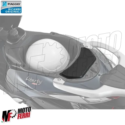 MF6112 Coperchio Vano Batteria Originale Liberty 50 125 150 iGet mod 2015 / 2025