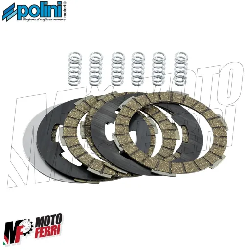 Dischi Frizione Kevlar Polini Ape 50 FL FL2 FL3 Europa RST MIX a 6 Molle
