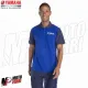MF6120 Polo Paddock Blu da Uomo Originale Yamaha Racing