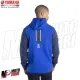 MF6121 Felpa con Zip e Cappuccio Paddock Blu da Uomo Originale Yamaha Racing