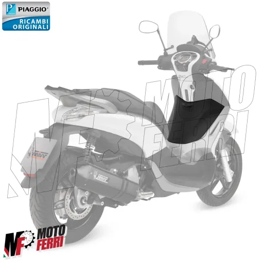 MF6124 Sportello Cassetto Bauletto Nero Piaggio Beverly 125 300 350 (2010/2020)
